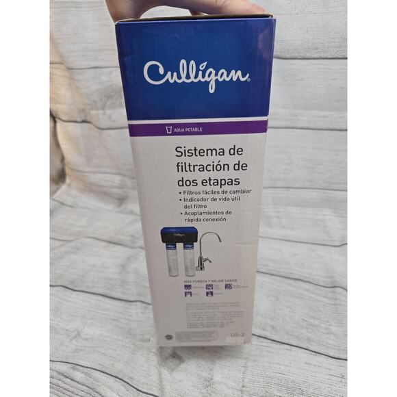 Culligan US-2 Under Sink Drinking Water Filtration System, 2-Stage - Picture 3 of 7